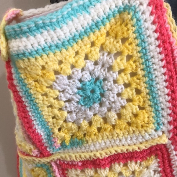 Hand made crocheted bag. New - Picture 4 of 6